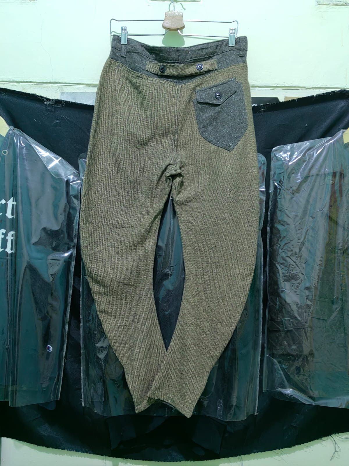Ne-Net × mercibeaucoup Contracte drop crotch pants Size US 32 / EU 48 - 5 Thumbnail