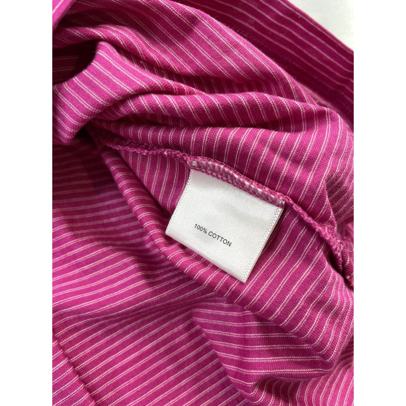 Peter Millar Peter Millar Polo Shirt Short Sleeve Striped Pink Cotton Mens M Golf Size US M / EU 48-50 / 2 - 4 Thumbnail