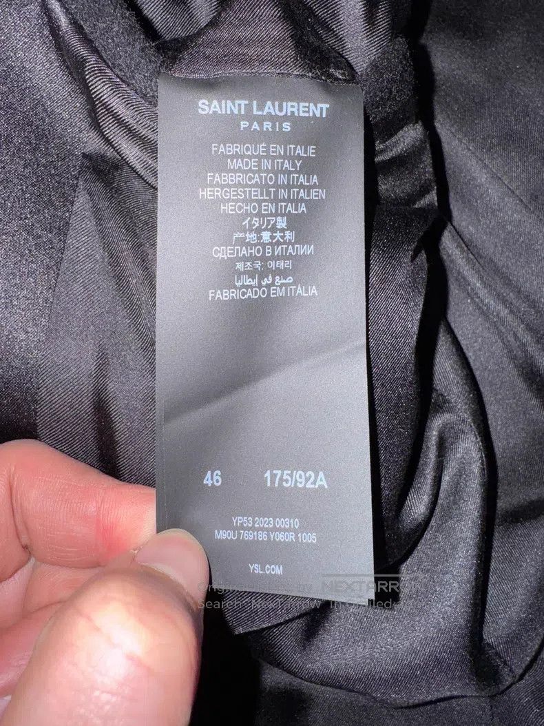 Other Saint Laurent Paris Extra Long Smoking Jacket Size US S / EU 44-46 / 1 - 9 Thumbnail
