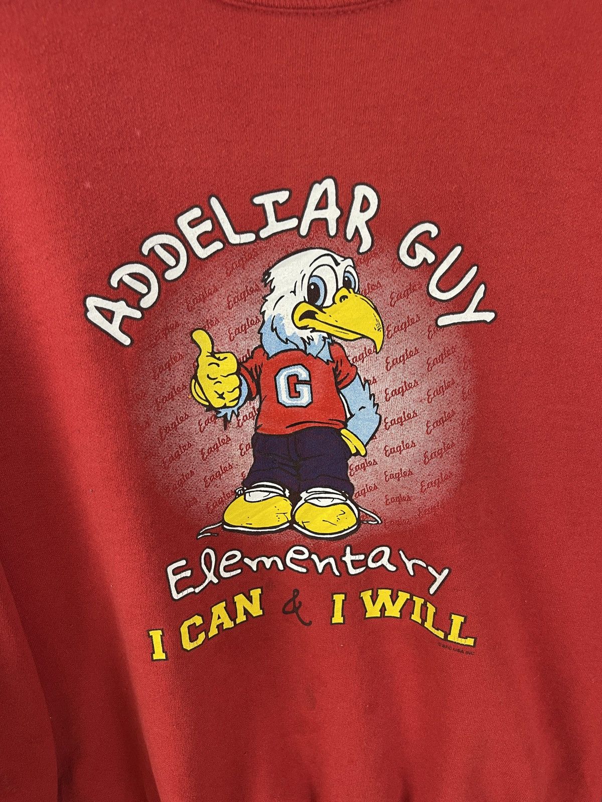 Jerzees Addeliar Guy Elementary Eagles Jerzees big logo sweatshirt Size US M / EU 48-50 / 2 - 3 Thumbnail
