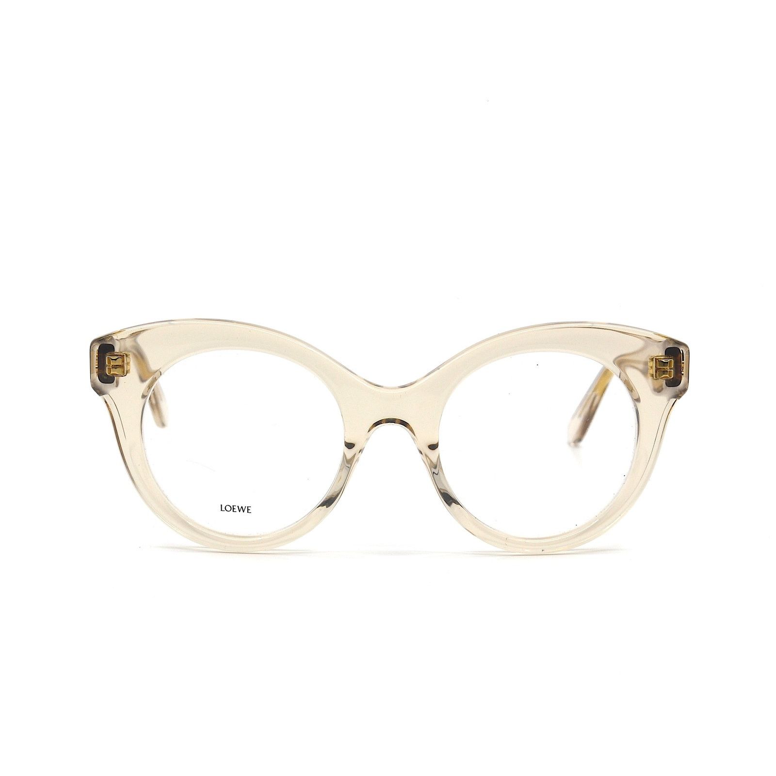 Loewe 100% Authentic LOEWE LW50074I 057 Light Brown Eyeglasses Size ONE SIZE - 3 Thumbnail