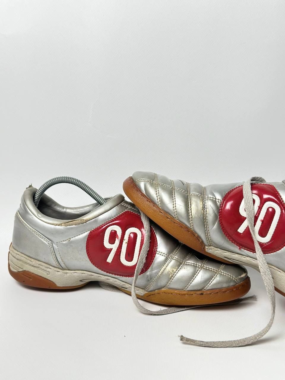 Nike 🔥2000s Nike Total 90 III Rare Silver Shoes Hype Streewear Size US 7 / EU 40 - 3 Thumbnail
