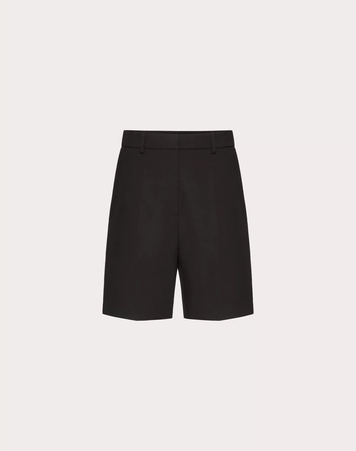 Valentino o1s1wg110426 Grisaille Bermuda Shorts in Nero Size 25" / US 0 / IT 36 - 1 Thumbnail