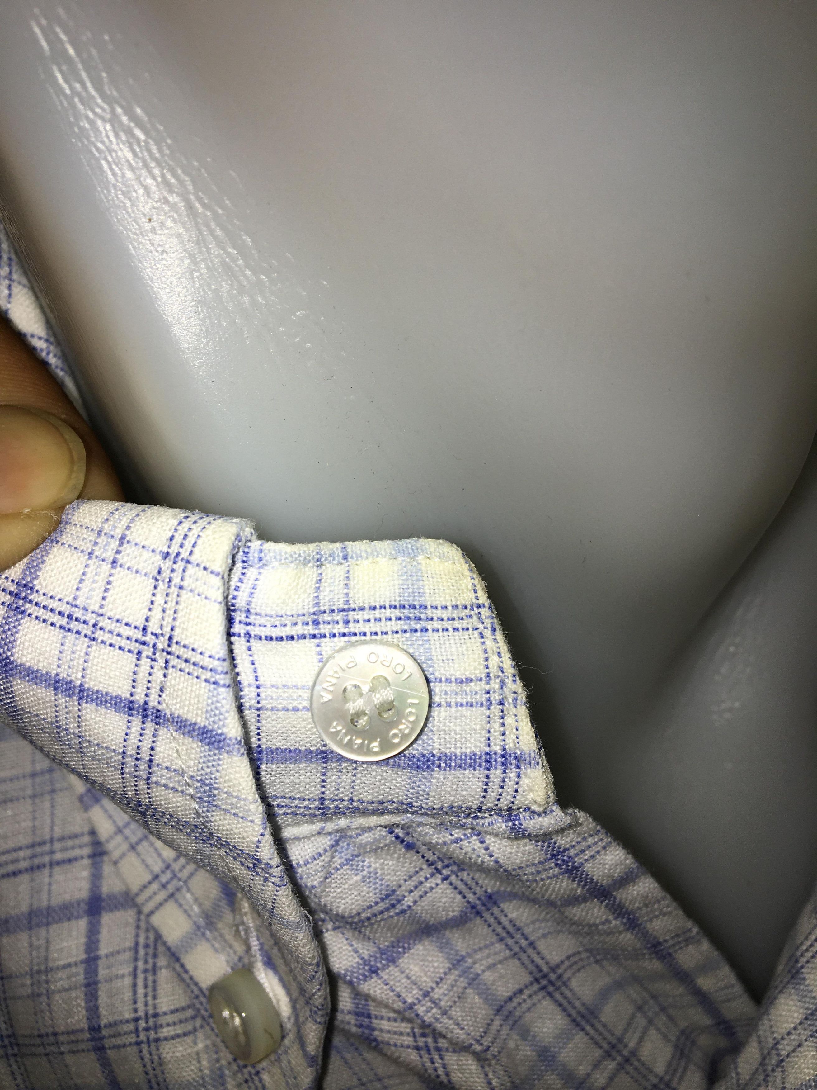 Loro Piana LORO PIANA Button Ups Size US XL / EU 56 / 4 - 2 Thumbnail