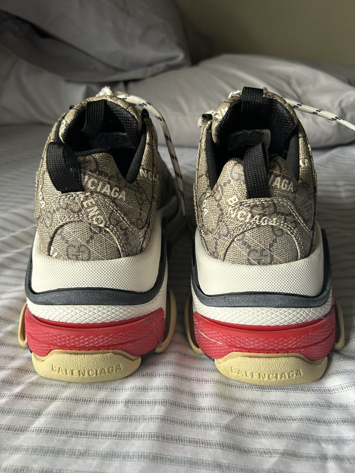 Balenciaga × Gucci Gucci x Balenciaga The Hacker Project Triple S Size US 8 / IT 38 - 4 Thumbnail