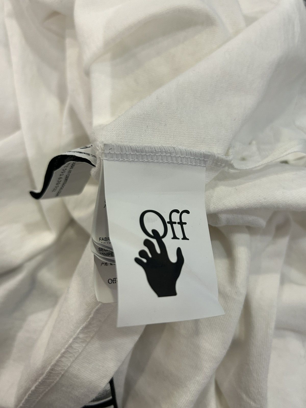 Off-White Off-White Caravaggio Arrow Long-Sleeve Tee Size US M / EU 48-50 / 2 - 9 Thumbnail