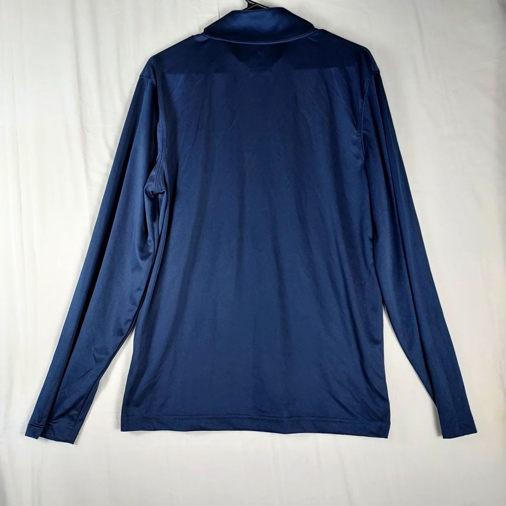 Vintage Notre Dame Irish Fanatics 1/4 Zip Pullover Sweatshirt M Navy Blue Men Regular/Medium Sweatshirt Size US M / EU 48-50 / 2 - 2 Thumbnail
