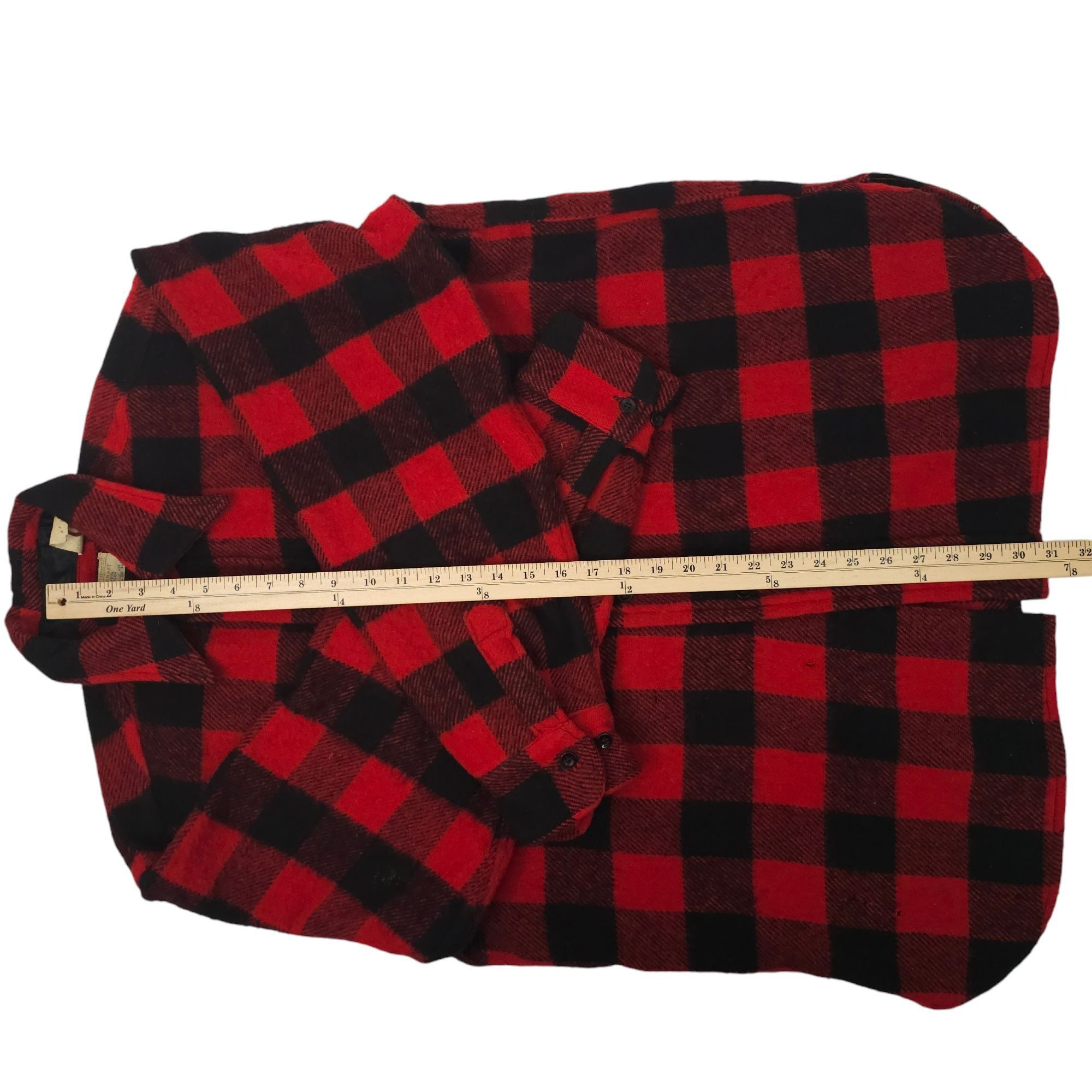 Towncraft Towncraft Buffalo Plaid Shacket READ Shirt Jacket Mens L Size US L / EU 52-54 / 3 - 11 Thumbnail