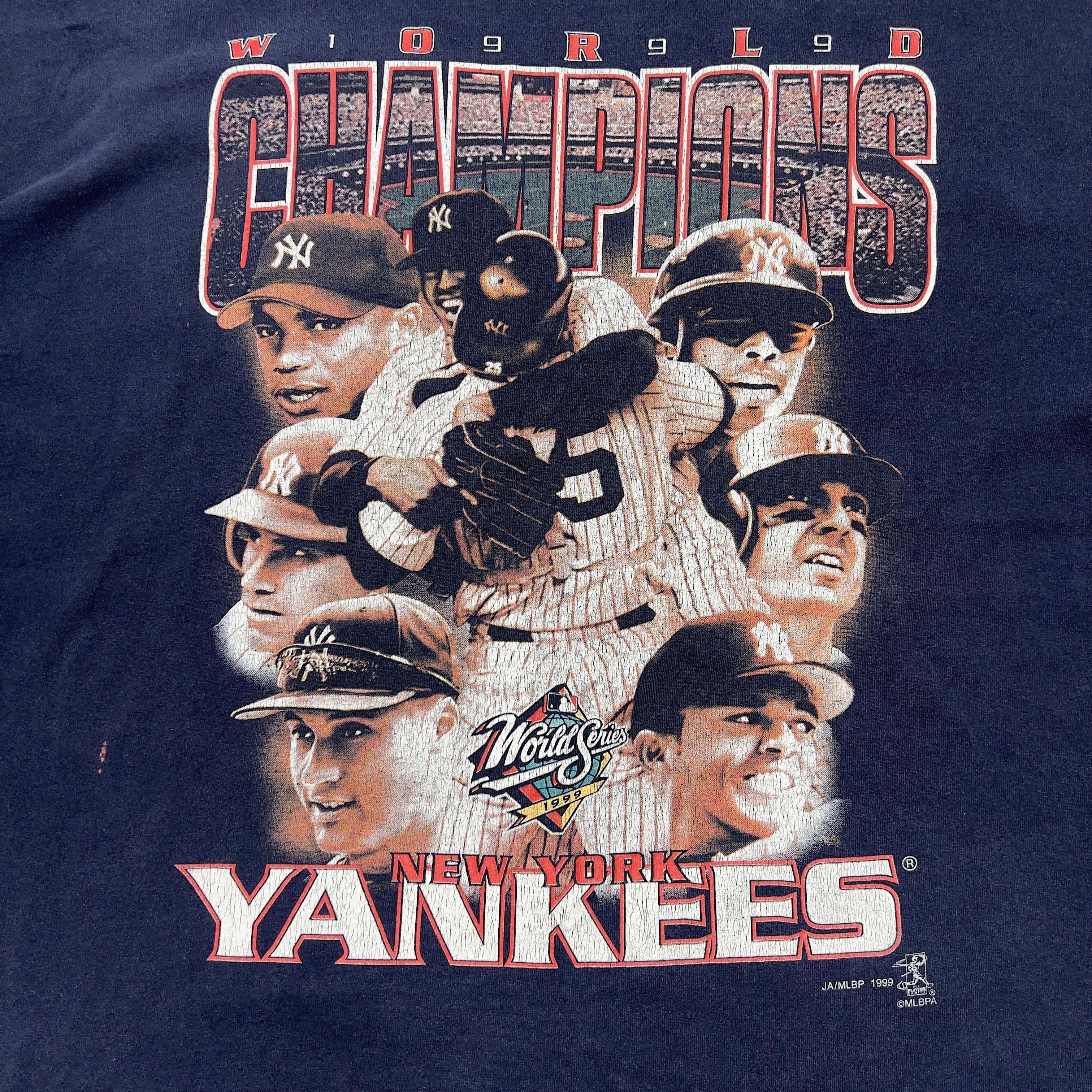 MLB × Vintage Vintage NY Yankees World Series Champs MLB Tee 1999 Size US XL / EU 56 / 4 - 2 Thumbnail