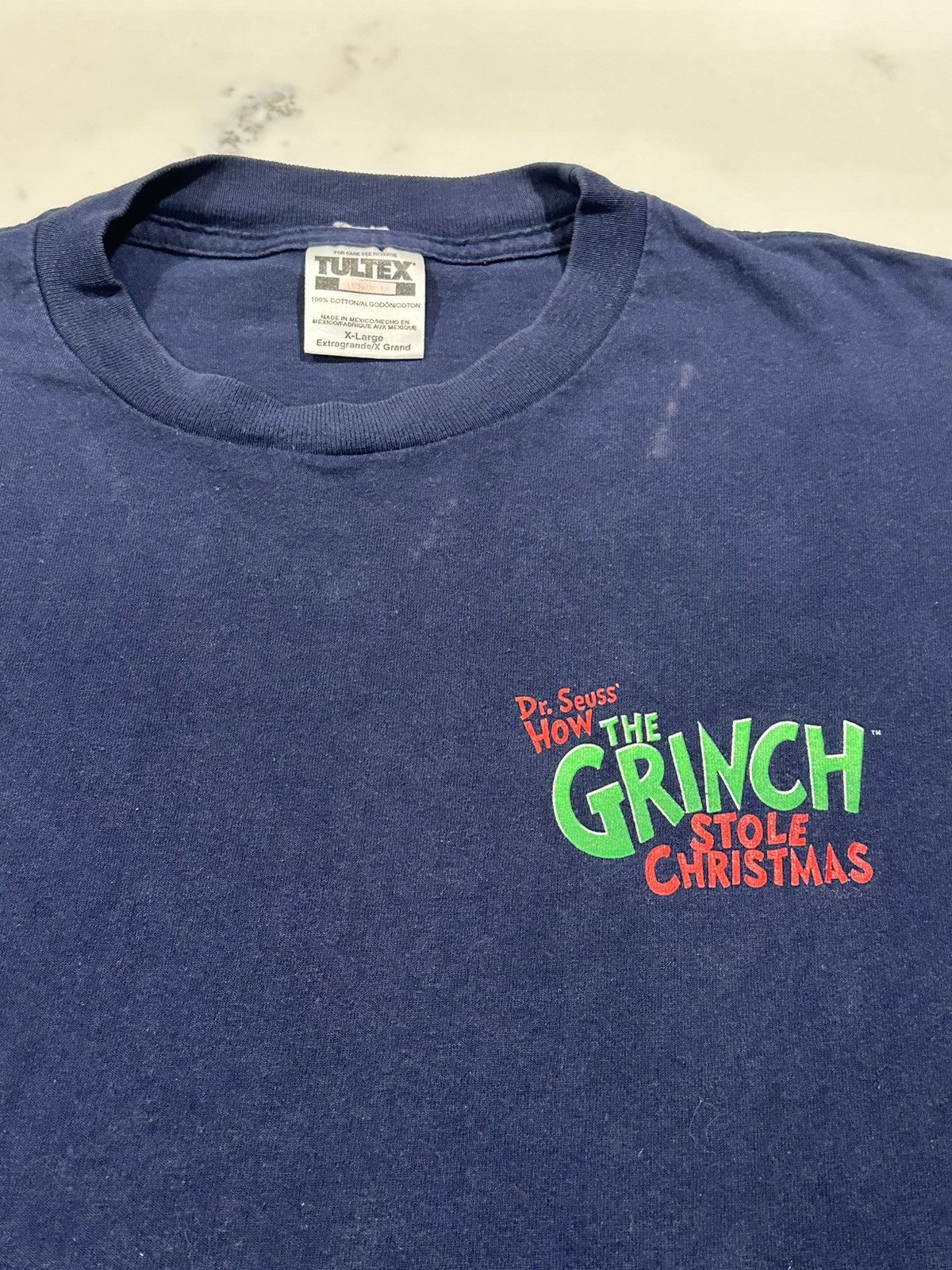 Tultex × Vintage Vintage 2000 Dr Seuss How the Grinch Stole Christmas Tee XL Size US XL / EU 56 / 4 - 2 Thumbnail