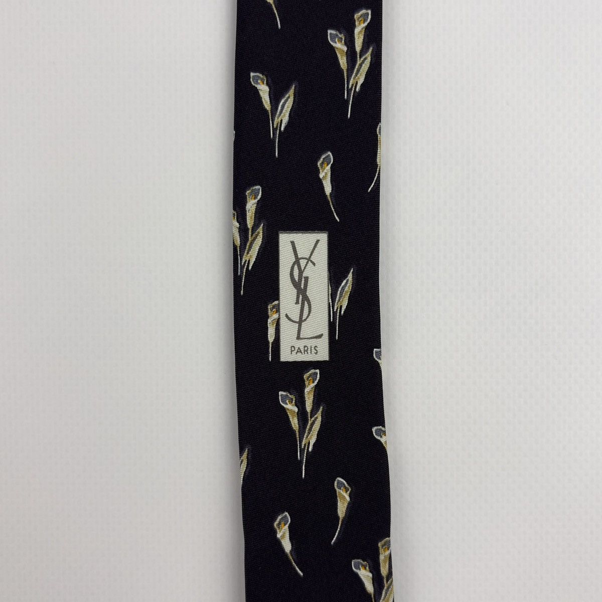 Yves Saint Laurent Yves Saint Laurent YSL Paris Silk Tie Size ONE SIZE - 7 Thumbnail