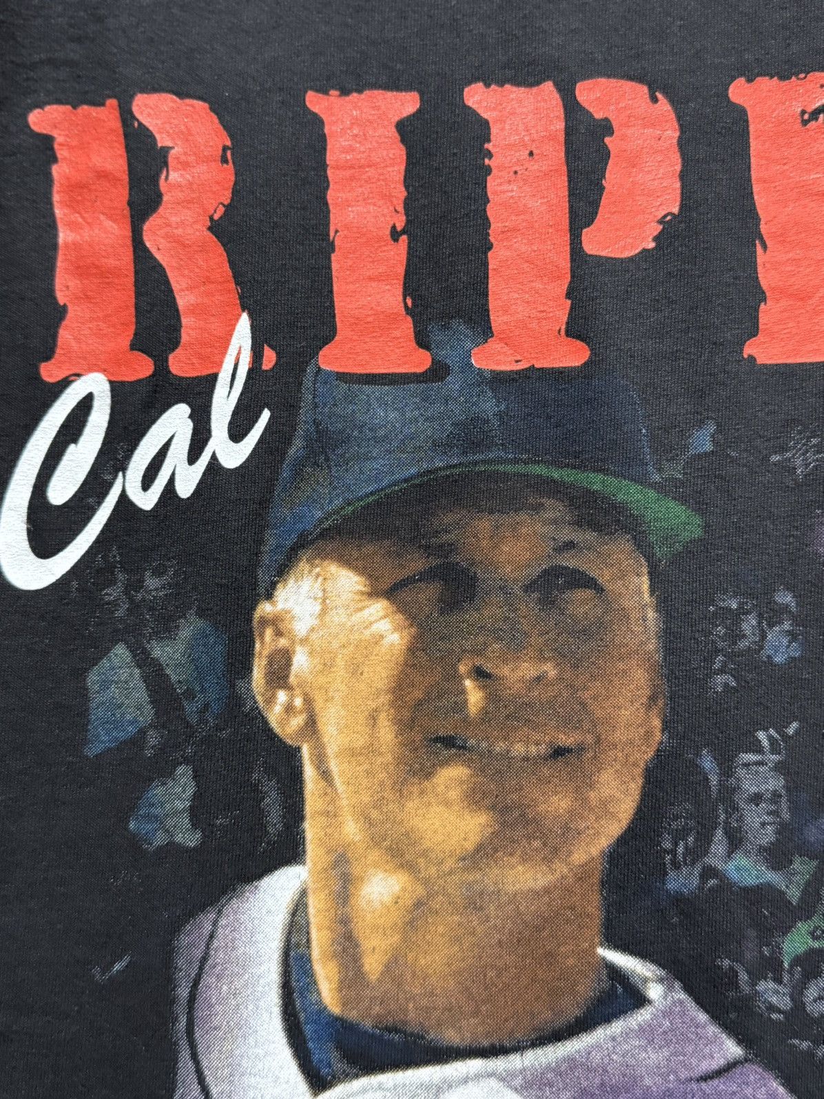 MLB Vintage 90s Cal Ripken Jr MLB Oversize Tee Size US XL / EU 56 / 4 - 3 Thumbnail