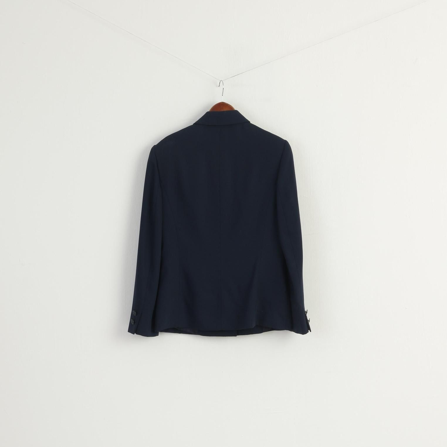 Versus Versace Versus Gianni Versace Women 28 42 S Blazer Navy Vintage 9569 Size S / US 4 / IT 40 - 9 Thumbnail