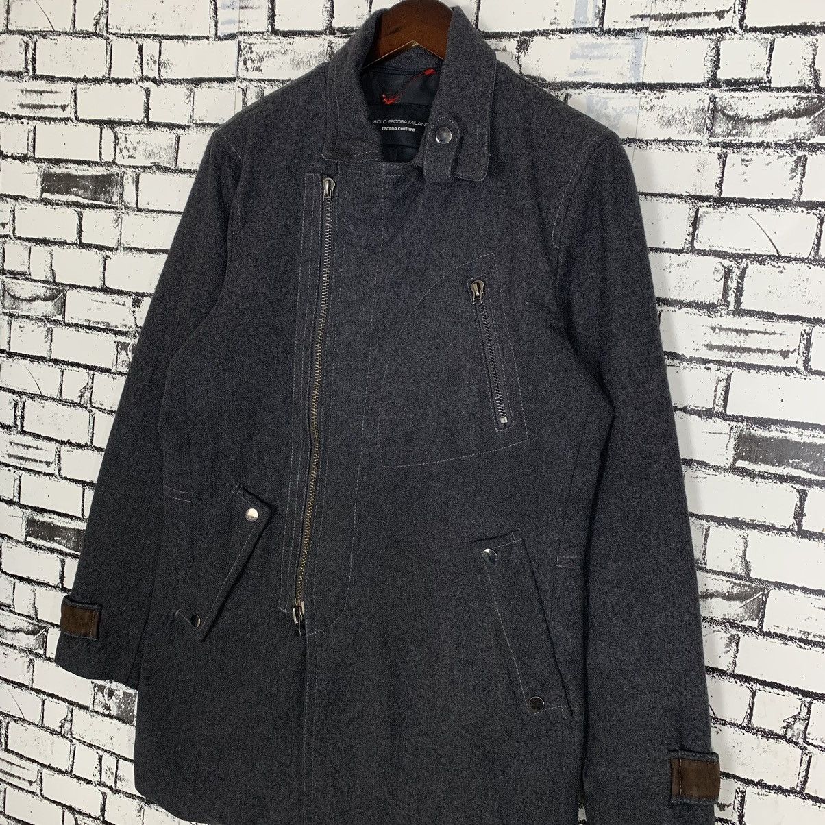 Paolo Pecora Paolo Pecora Milano Techno Couture Iconic Designer Jacket Size M / US 6-8 / IT 42-44 - 3 Thumbnail