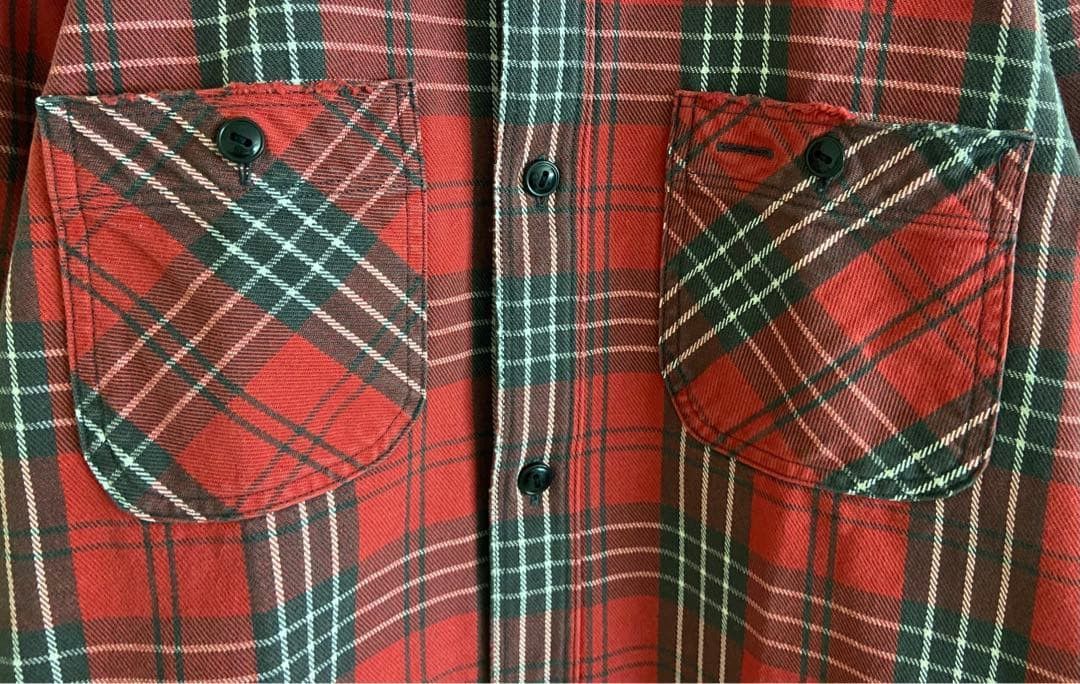 Kapital KAPITAL Distressed Check Shirt Size US M / EU 48-50 / 2 - 8 Thumbnail
