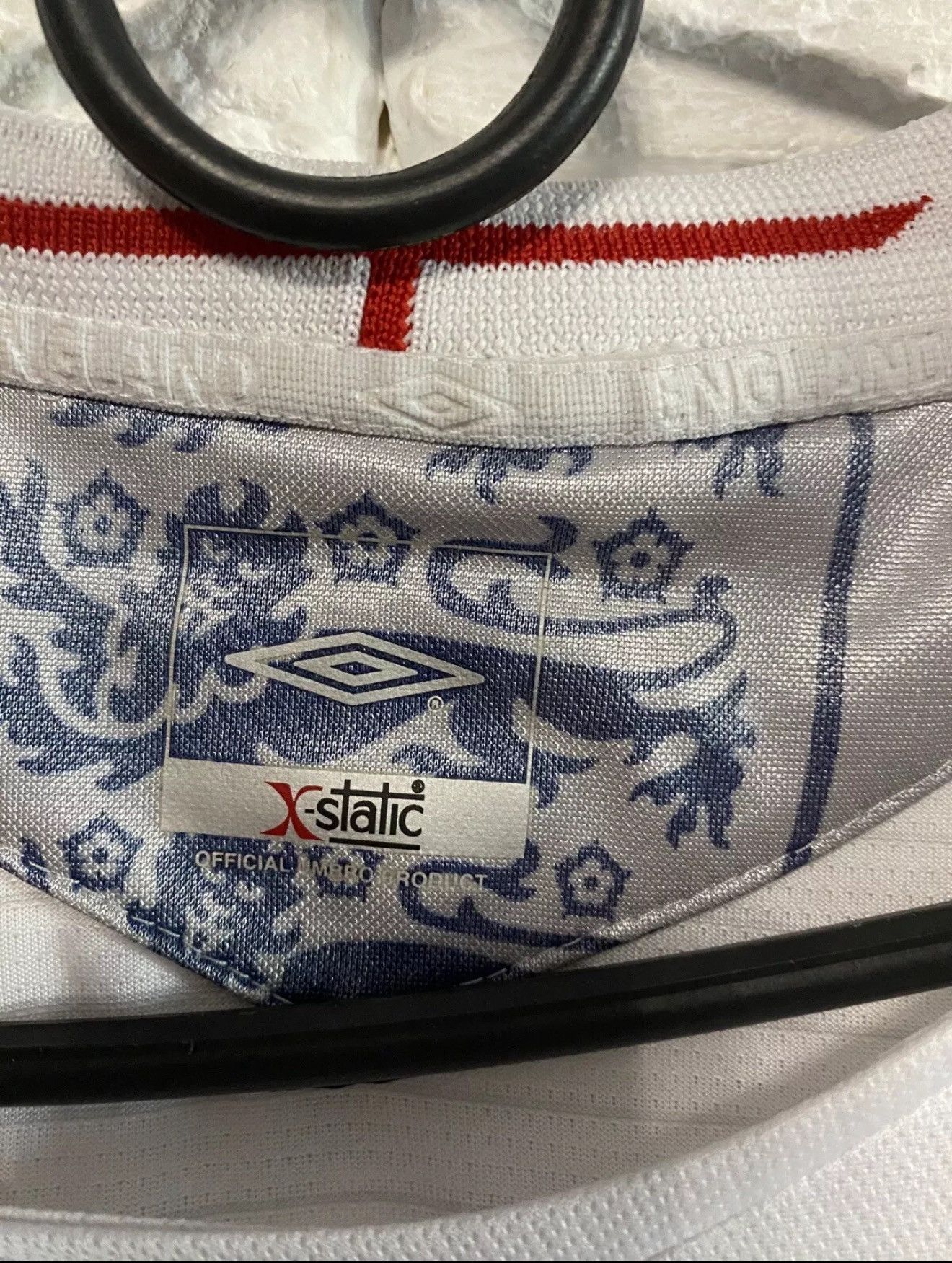Umbro Umbro England Jersey Ferdinand 5 Home Football Shirt Sz XL Size US XL / EU 56 / 4 - 4 Thumbnail