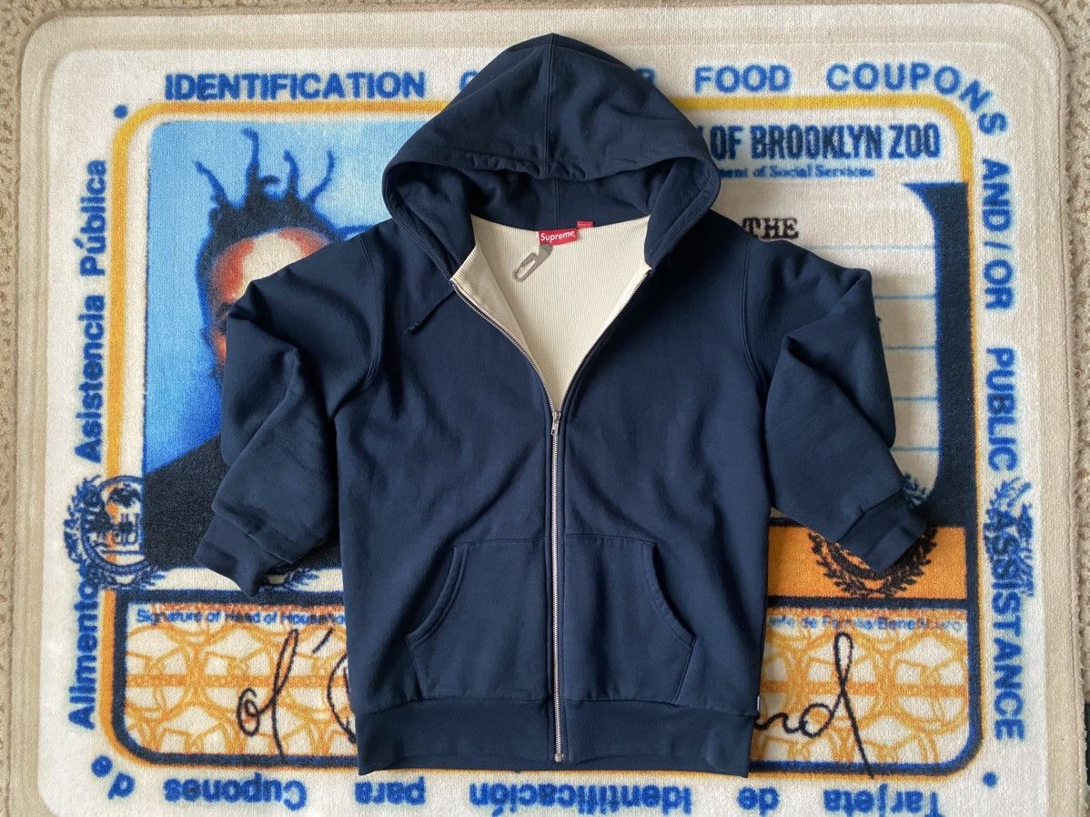 Supreme Supreme Thermal Lined Zip Up Hoodie Size Large Size US L / EU 52-54 / 3 - 2 Thumbnail