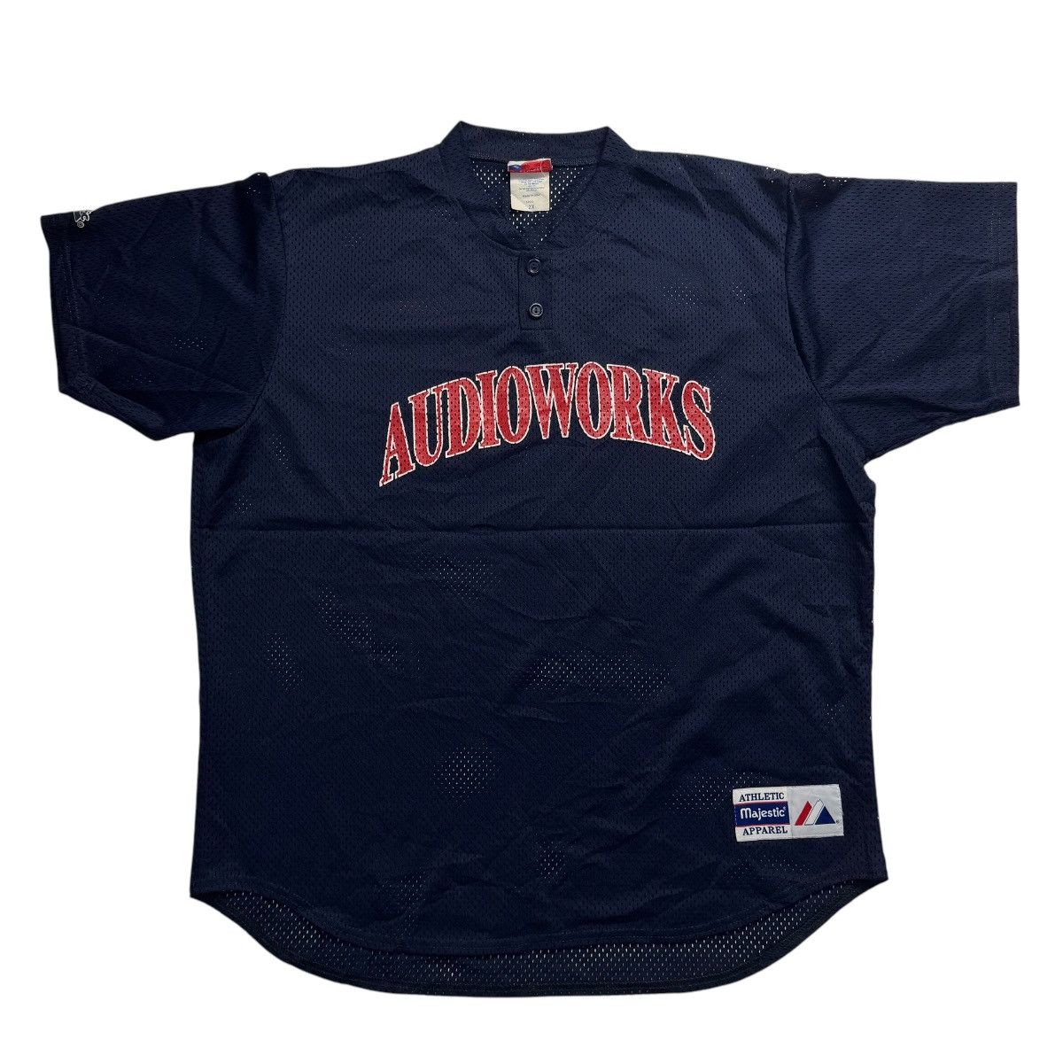Majestic Vintage Athletic Majestic Apparel Jersey Audioworks Mesh 2XL Size US XXL / EU 58 / 5 - 1 Thumbnail