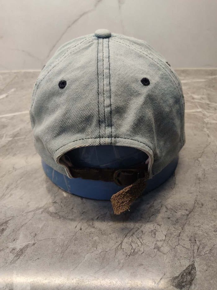 Vintage NYPD Denim Style Cap Hat Size ONE SIZE - 4 Thumbnail