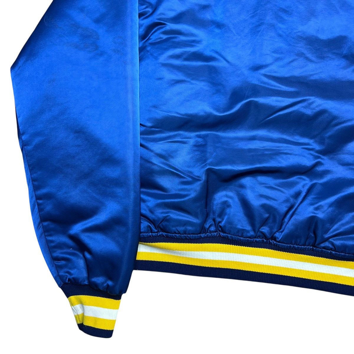Starter Notre Dame Fighting Irish Starter Spell Out Satin Jacket Size US L / EU 52-54 / 3 - 22 Thumbnail
