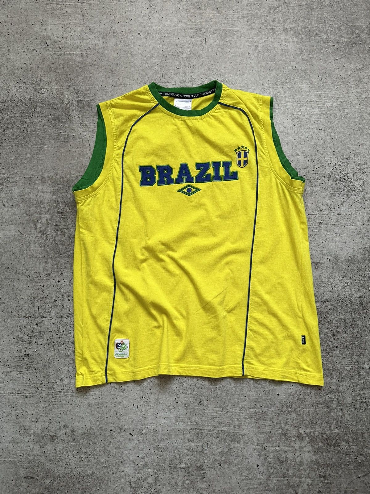 2006 Brazil World Cup Vintage Y2K Tank Top