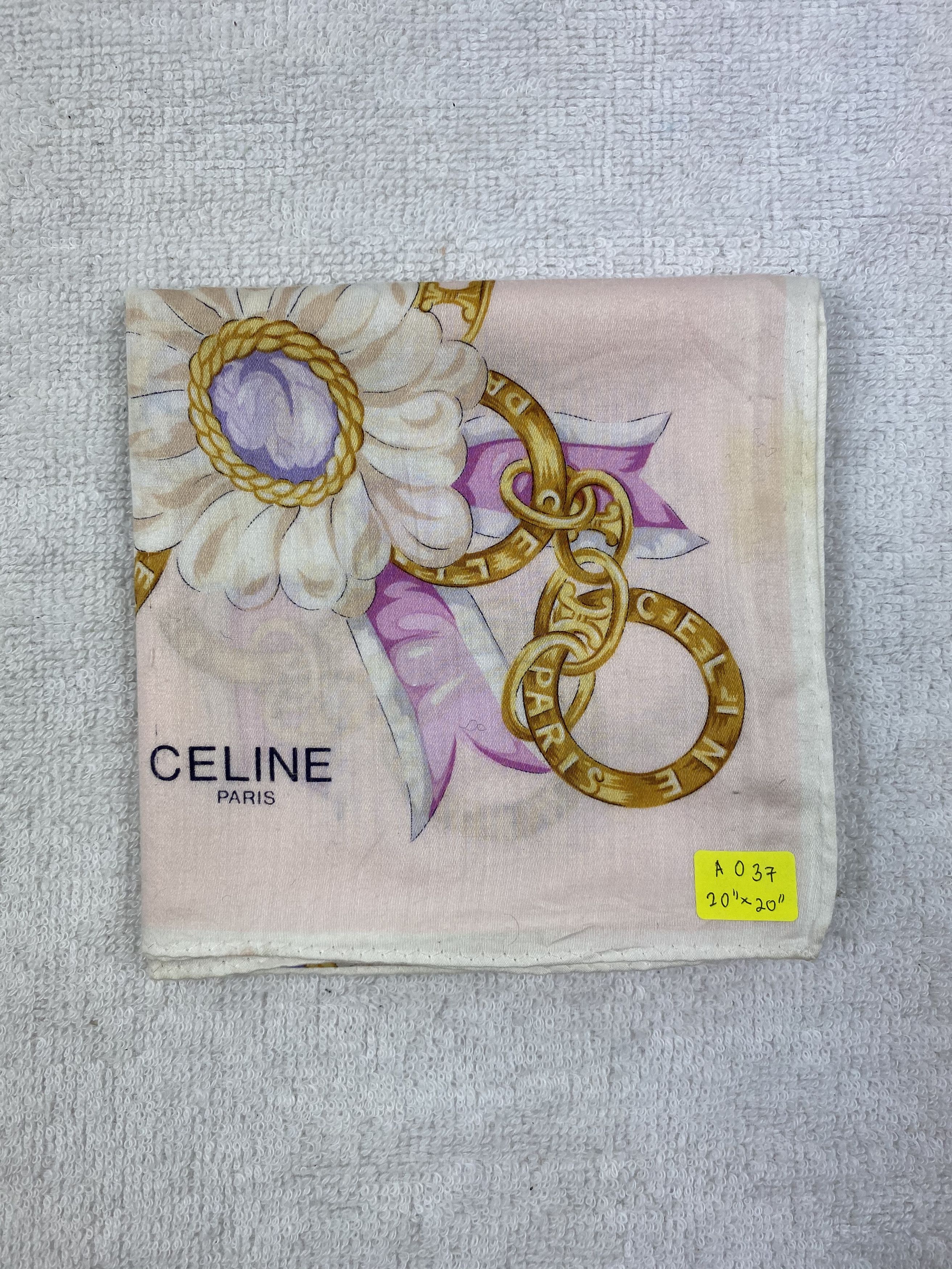 Celine Celine Handkerchief / Bandana / Neckerchief Size ONE SIZE - 7 Thumbnail