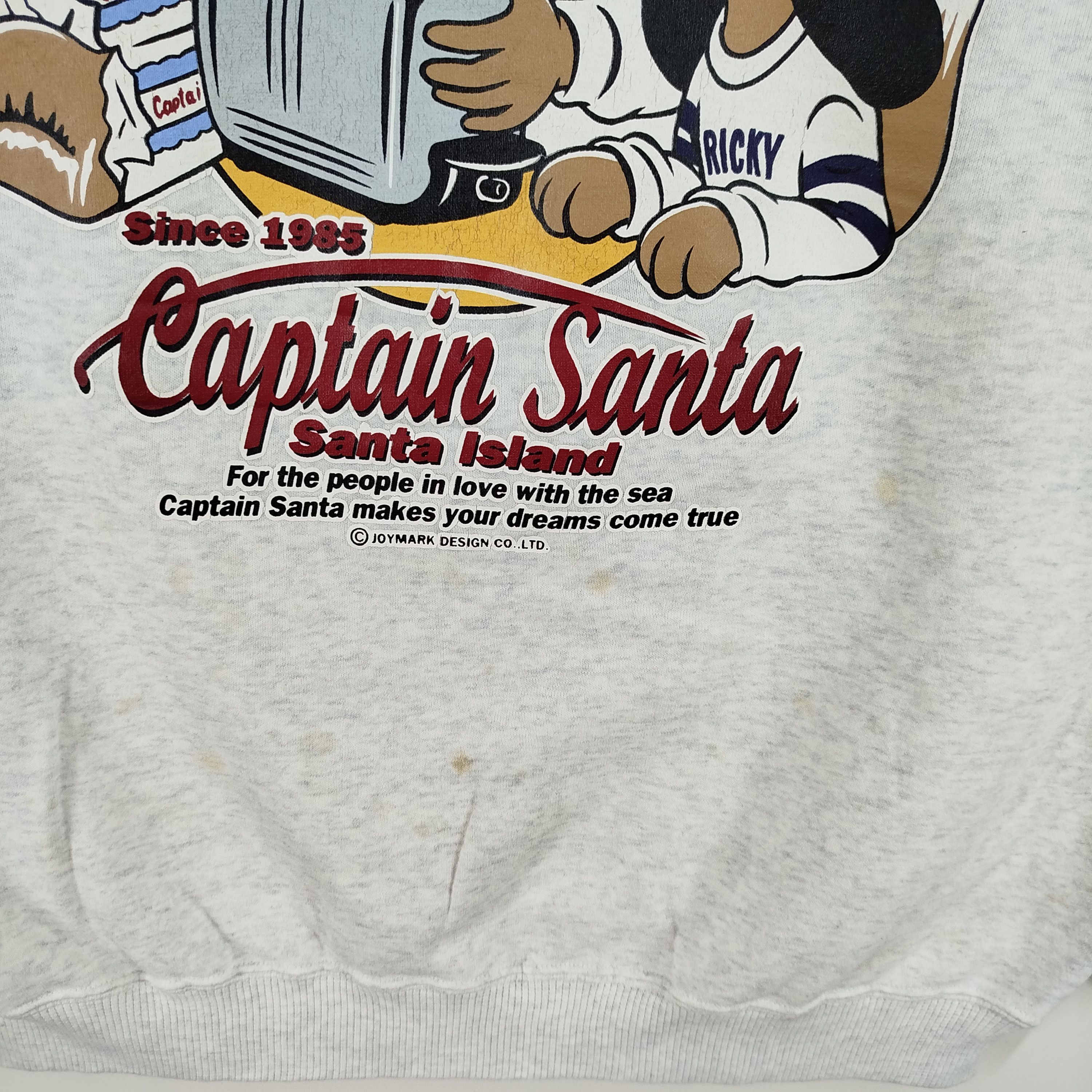 Vintage Vintage Captain Santa By Joymark Design Made In Japan