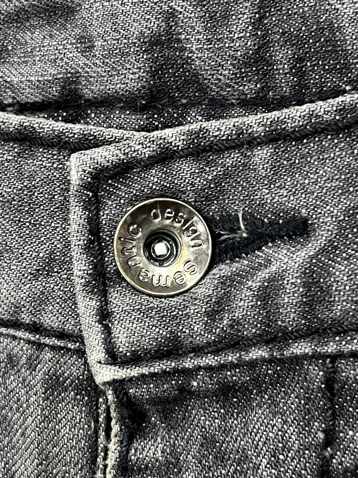 semanticdesign 🔥PUNK SEDITIONARIES Off-Black Mudmax Clawmark Curve Flare Size US 31 - 8 Thumbnail