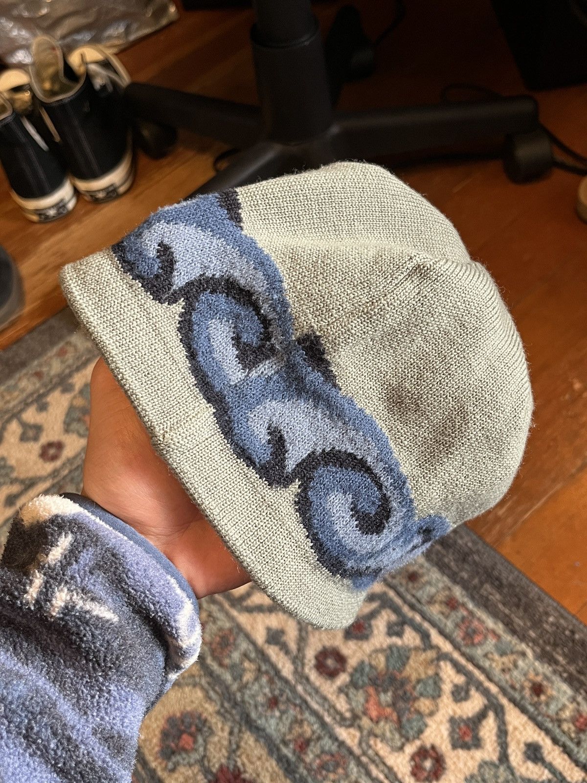 The North Face × Vintage Vintage The North Face Knit Beanie Size ONE SIZE - 2 Thumbnail