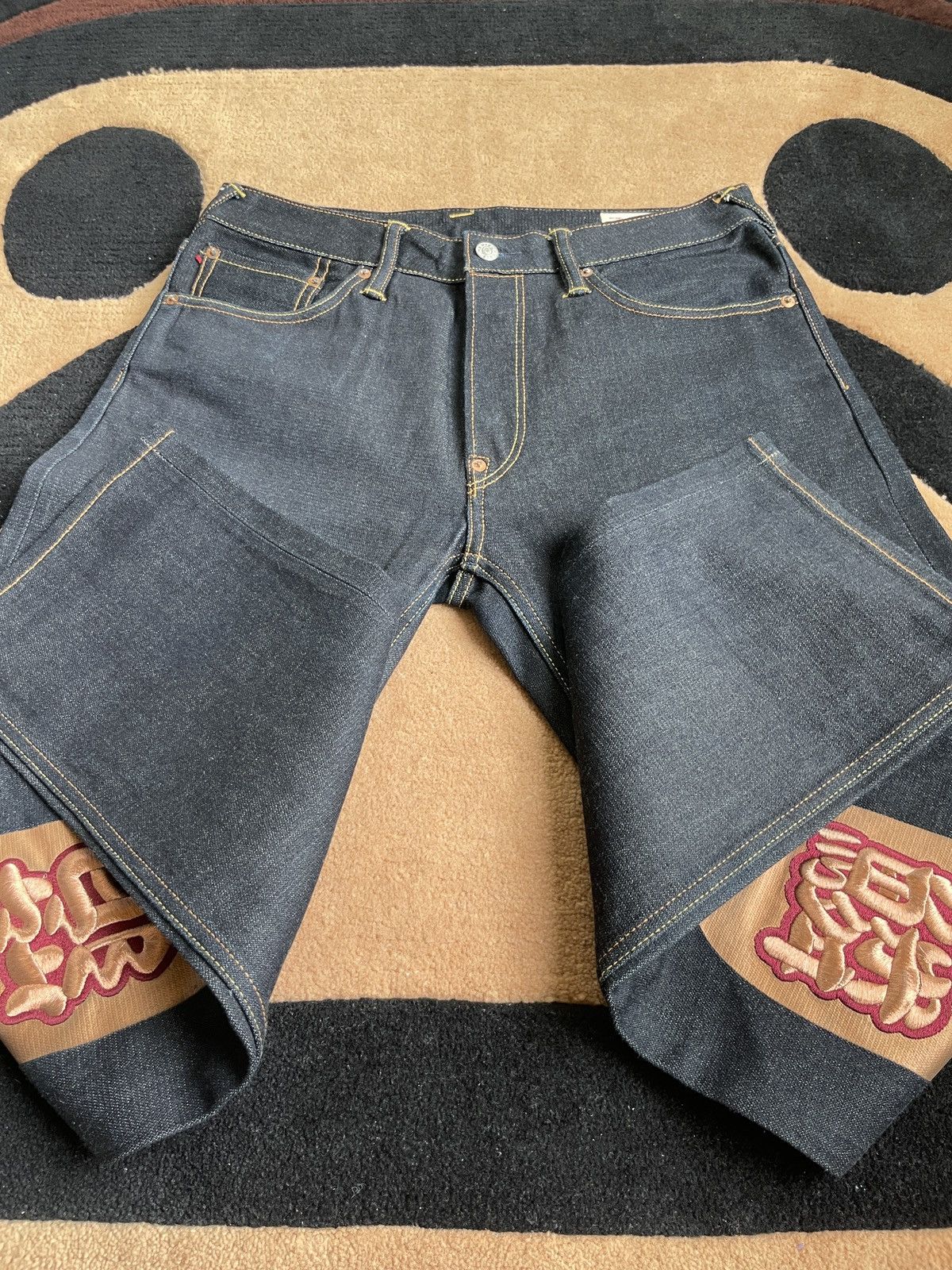 Evisu × Japanese Brand EVISU golden daicock style jeans！size：30 Size US 30 / EU 46 - 14 Thumbnail