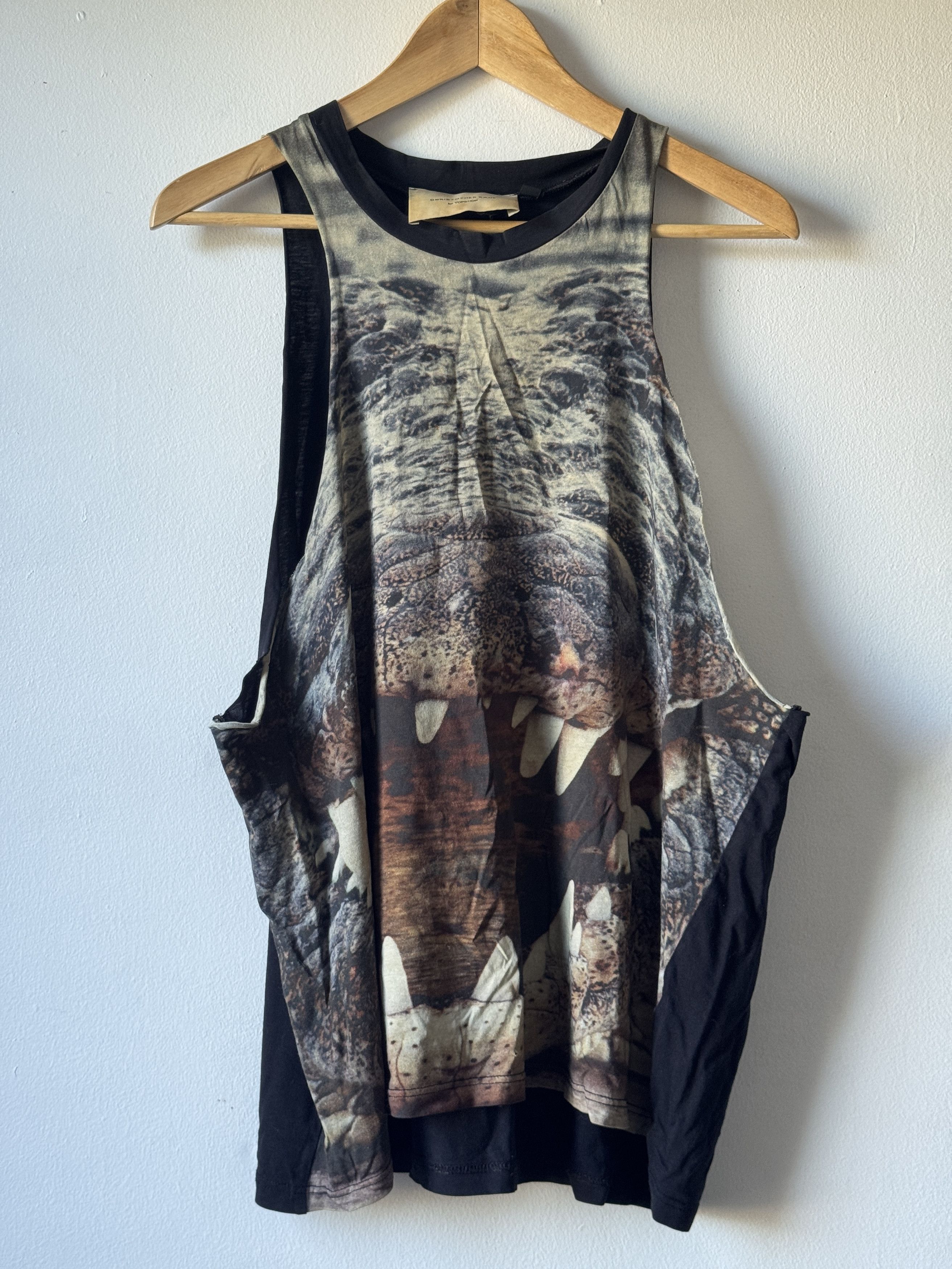Christopher Kane Christopher Kane x Topshop Crocodile Tank Archive