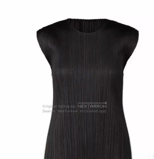 Issey Miyake Issey Miyake Black Vertical Stripe Series Crew Neck Sleeve Size L / US 10 / IT 46 - 4 Thumbnail