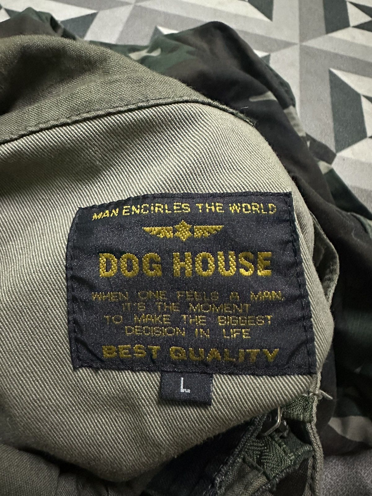 Japanese Brand Dog house camo jacket hooded Size US L / EU 52-54 / 3 - 6 Thumbnail