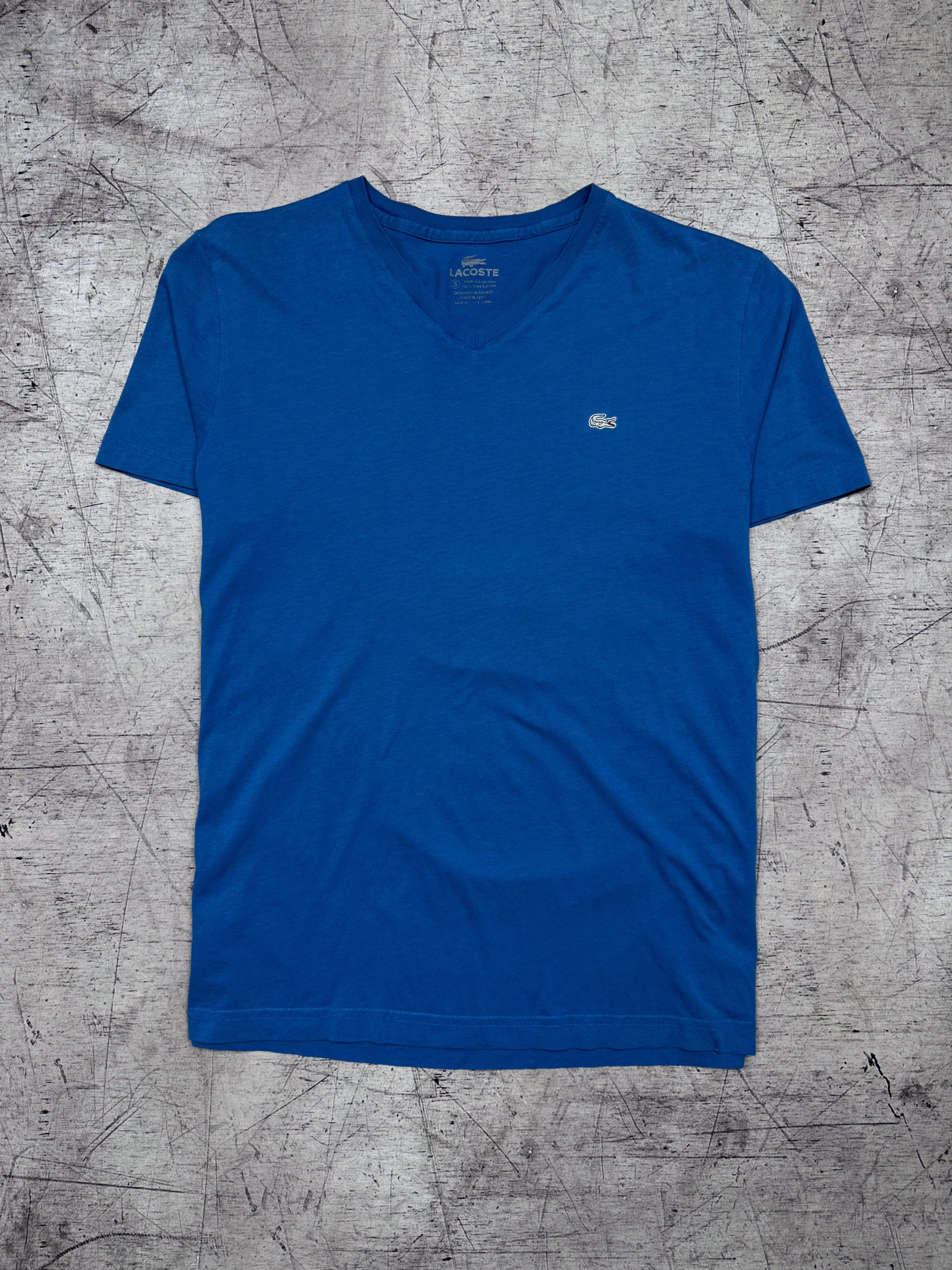 Lacoste Lacoste Mens V-Neck T-Shirt Size US L / EU 52-54 / 3 - 1 Thumbnail
