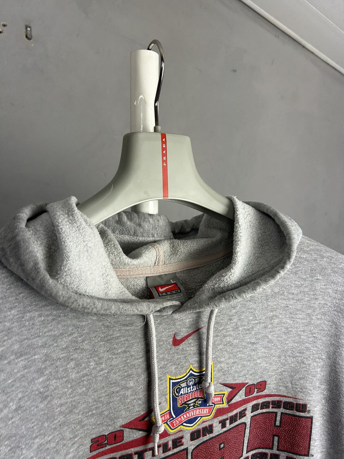 Nike Nike Utah Utes Football 2009 Sugar Bowl Hoodie Size L Size US L / EU 52-54 / 3 - 4 Thumbnail