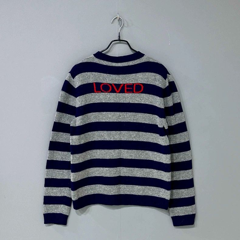Gucci Gucci Rainbow flying saucer gray blue striped sweater 2506- Size US S / EU 44-46 / 1 - 4 Thumbnail