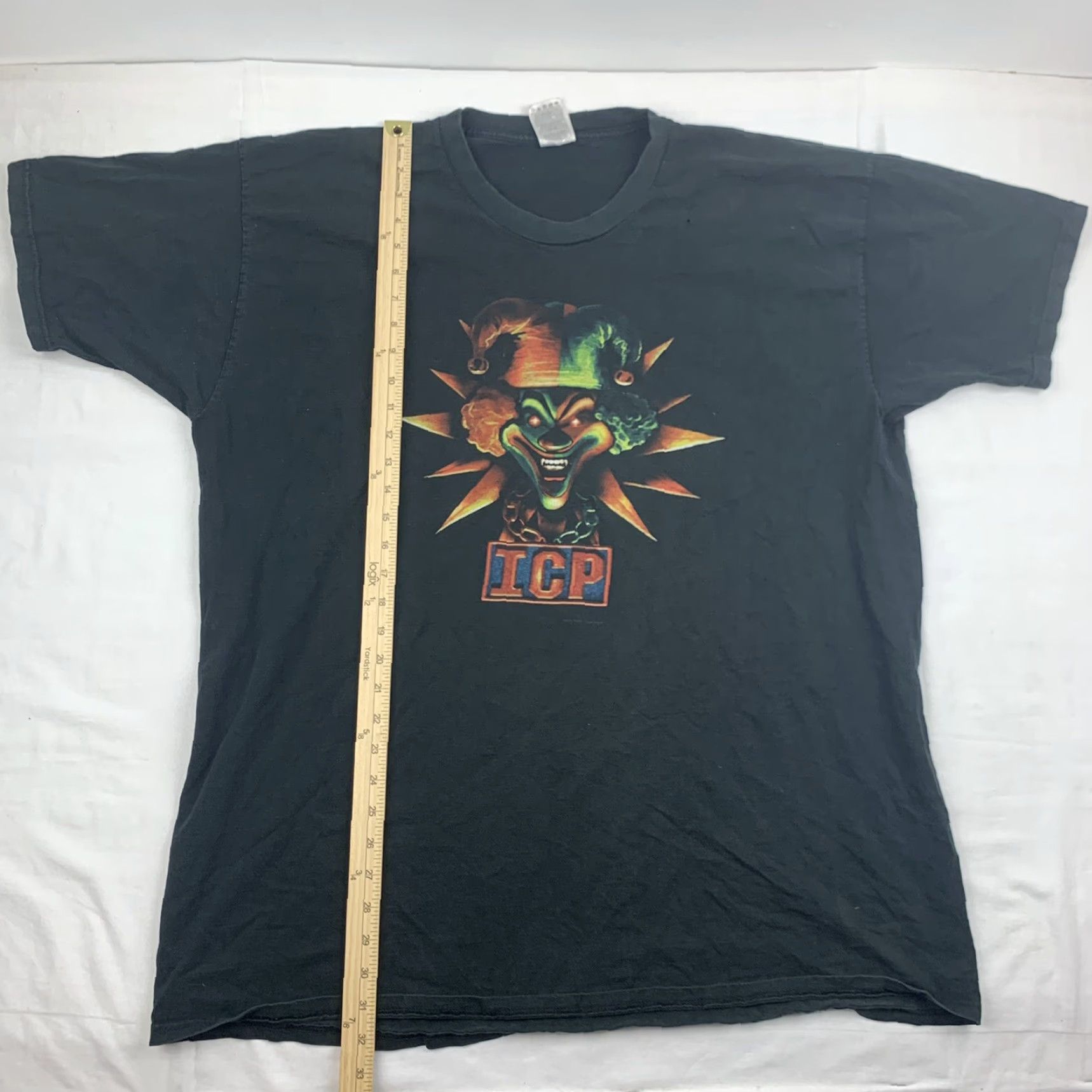 Fruit Of The Loom VINTAGE Insane Clown Posse T-Shirt 2XL Men Black Band Concert 90s Y2K Size US XXL / EU 58 / 5 - 5 Thumbnail