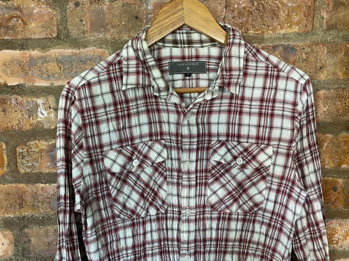 Isamu Katayama Backlash Vtg Edge Rupert wrinkles checked flannel Size US S / EU 44-46 / 1 - 3 Thumbnail