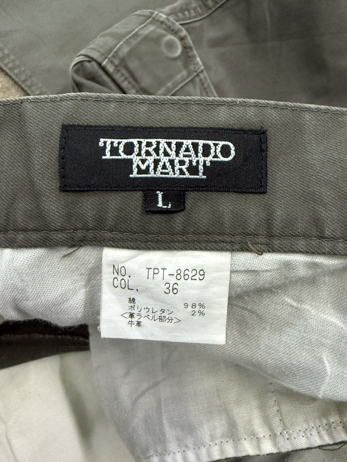 If Six Was Nine RARE TORNADO MART MULTIZIPPER FLARE PANT Size US 30 / EU 46 - 12 Thumbnail