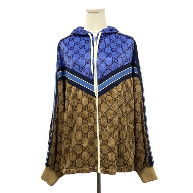 Gucci Gucci GG Monogram Hooded Zip Jacket Size M Size US M / EU 48-50 / 2 - 1 Thumbnail