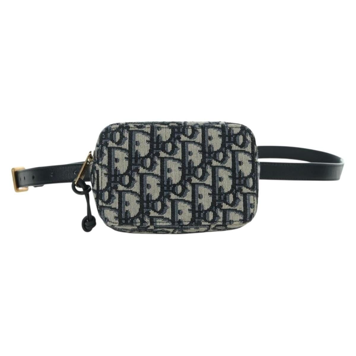 Dior Dior Trotter Waist Bag Navy Size ONE SIZE - 1 Thumbnail