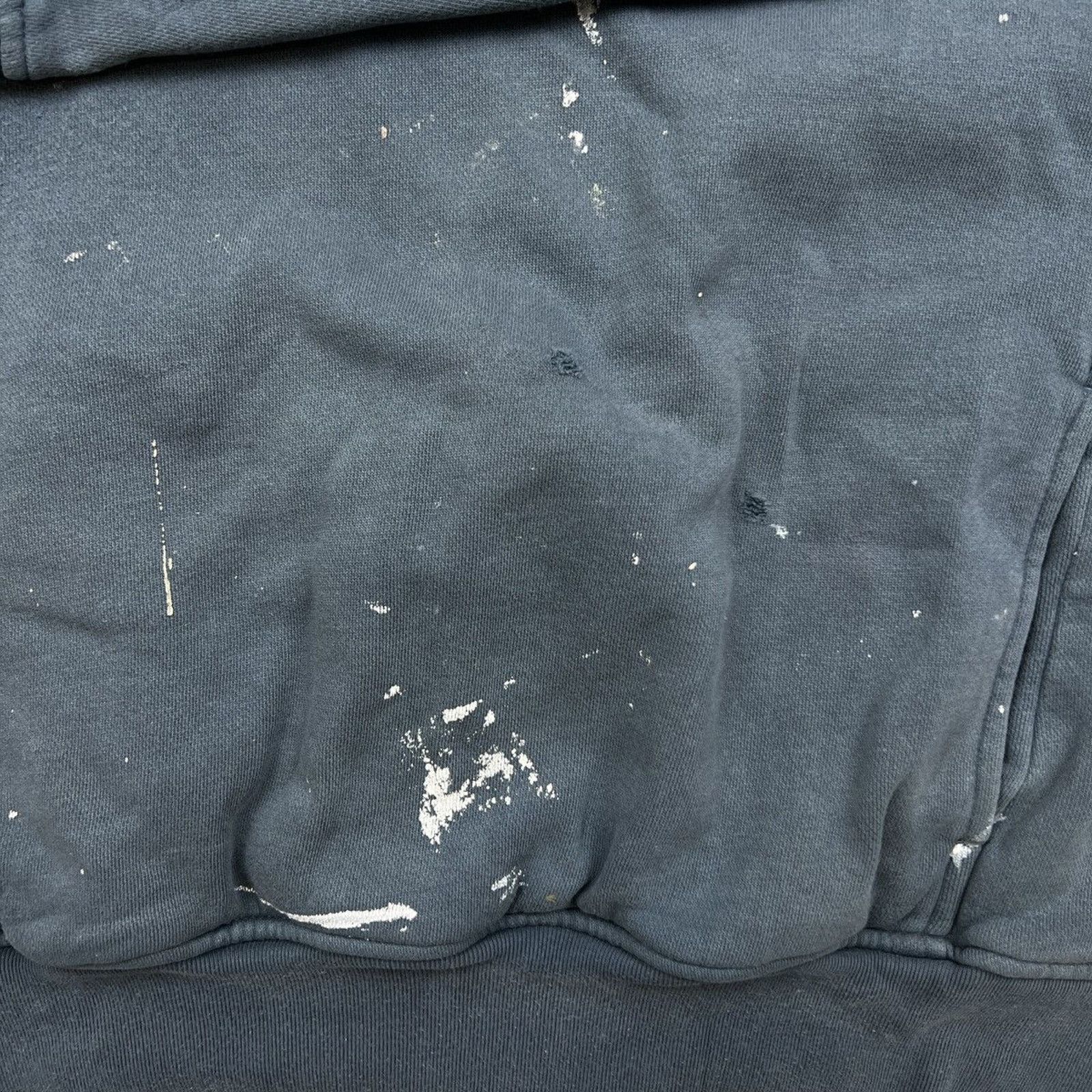Dickies × Vintage Vintage Dickies Hoodie Paint Stain Distressed Work Pullover Size US L / EU 52-54 / 3 - 3 Thumbnail