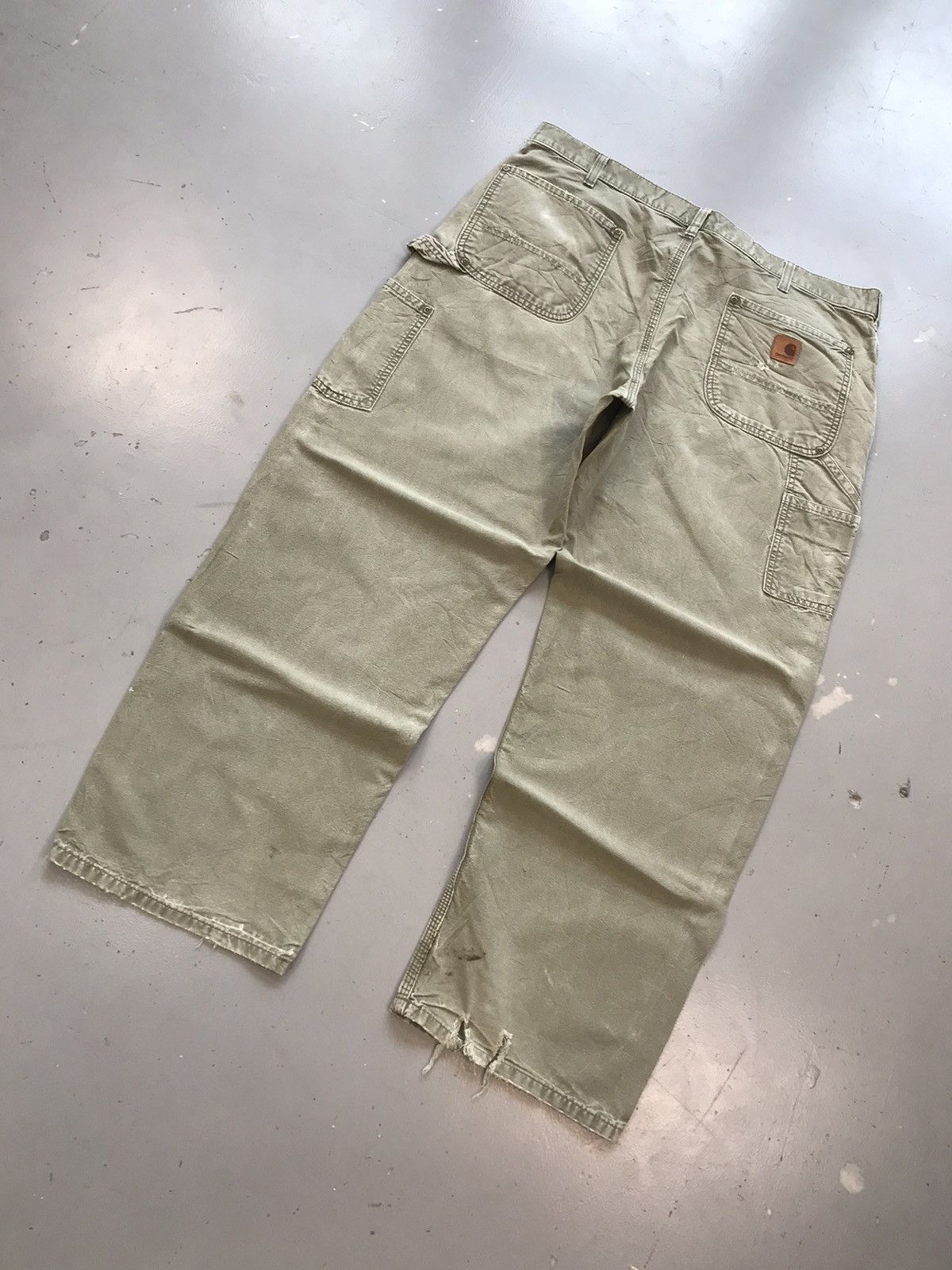 Carhartt × Vintage Vintage Carhartt B195 ARG double knee denim Size US 38 / EU 54 - 10 Thumbnail
