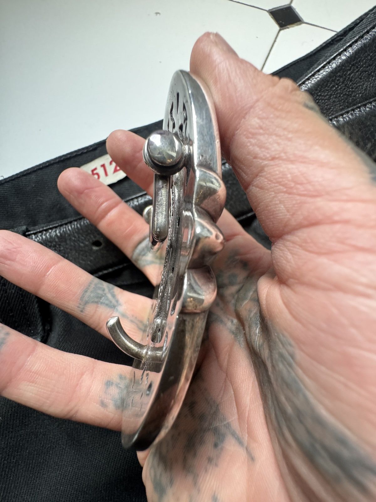 Chrome Hearts Chrome Hearts Cemetery Buckle 1.5 inch Size ONE SIZE - 13 Thumbnail