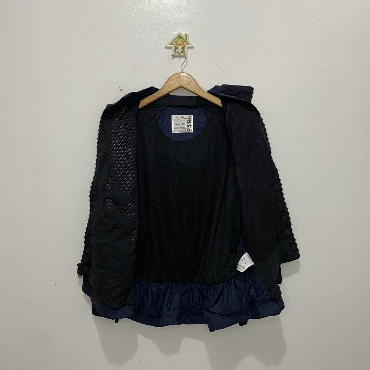 Nike × Sacai Nike Sacai Hooded Anorak Splicing Jacket Size US S / EU 44-46 / 1 - 7 Thumbnail