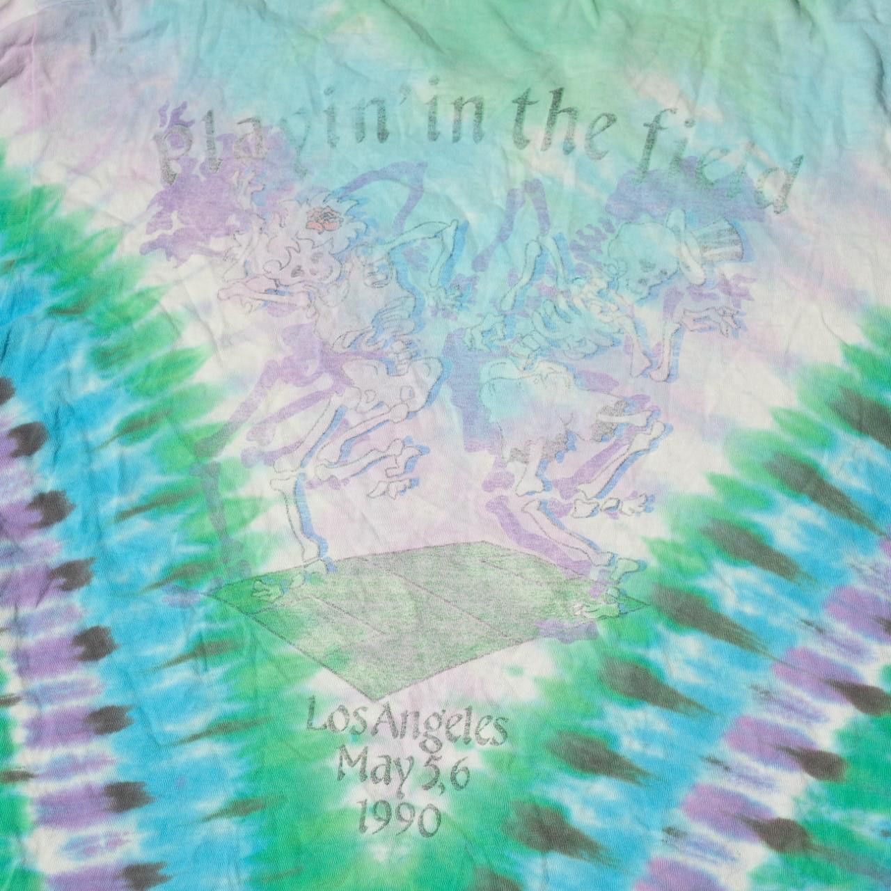 Grateful Dead Vintage Grateful Dead '1990 LA Olympic Velodrome' T-Shirt Size US XL / EU 56 / 4 - 6 Thumbnail