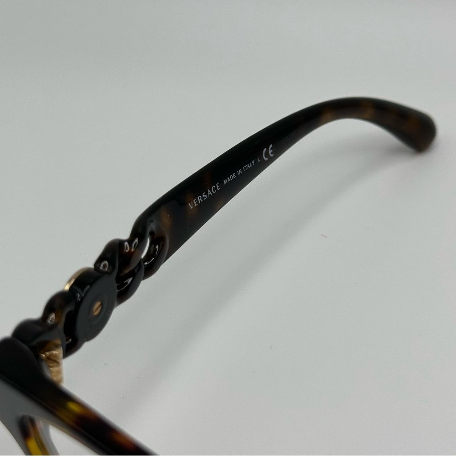 Versace BRAND NEW VERSACE VE3305 108 Havana Women Eyeglasses Size ONE SIZE - 4 Thumbnail