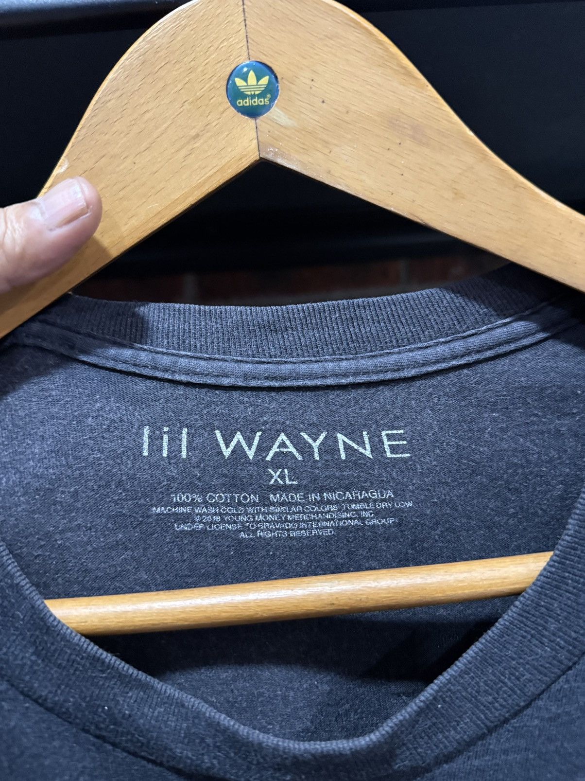 Rap Tees Thrashed Lil Wayne Tha Carter V Mona Lisa Faded Photo Tee Size US XXL / EU 58 / 5 - 5 Thumbnail