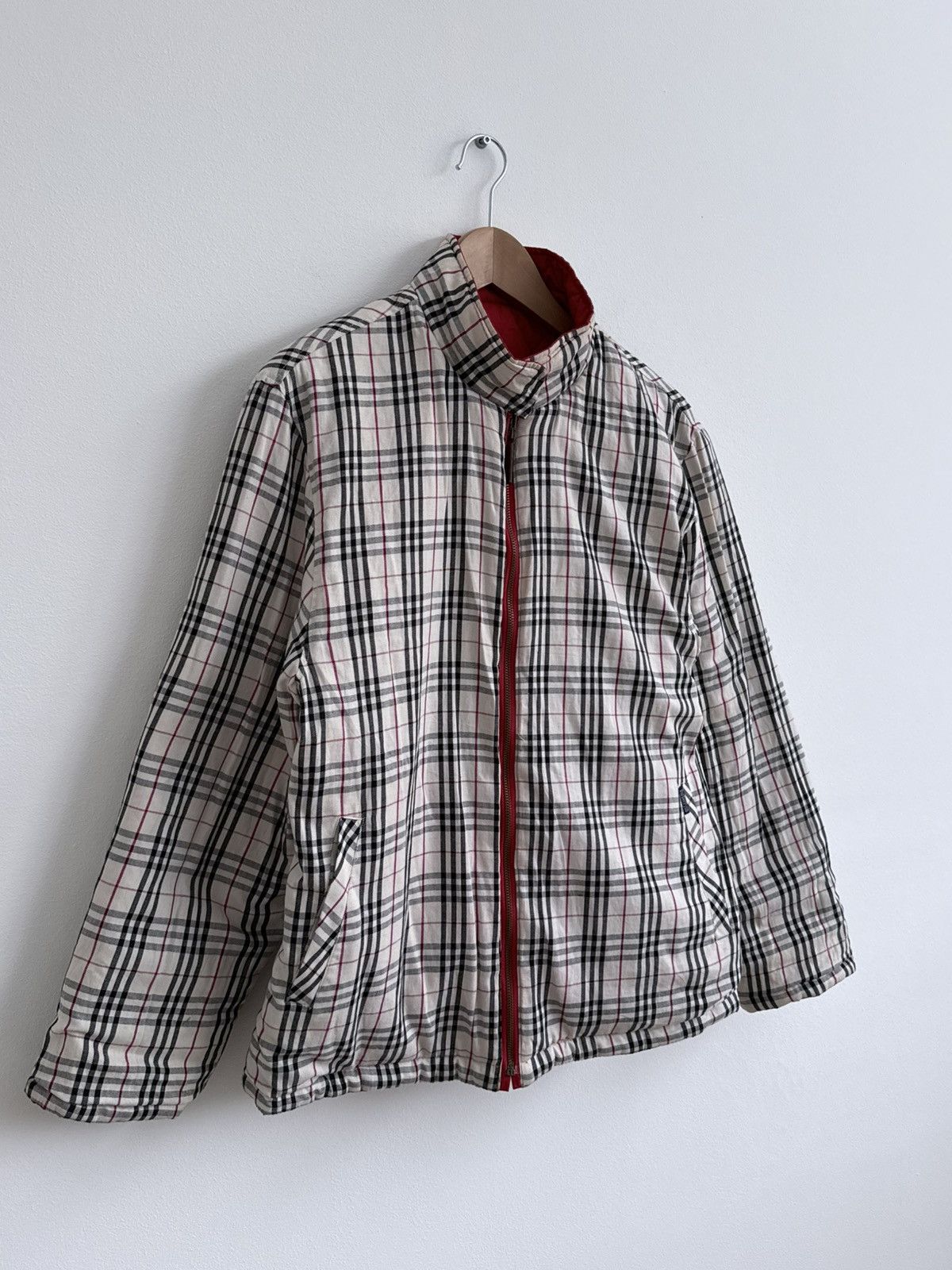 Burberry Vintage Burberry Quilted Nova Check Reversible Jacket Size XL / US 12-14 / IT 48-50 - 5 Thumbnail