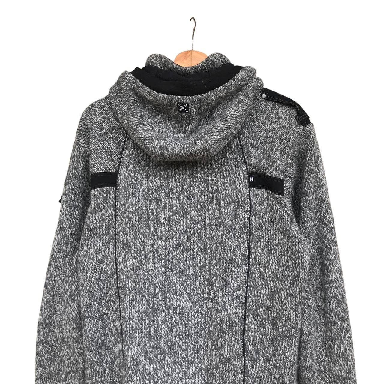 Arc'teryx × Japanese Brand × Patagonia MONTURA REMIX BIKER KNIT JACKET OUTDOOR JUMPER HOODIE Size US L / EU 52-54 / 3 - 12 Thumbnail